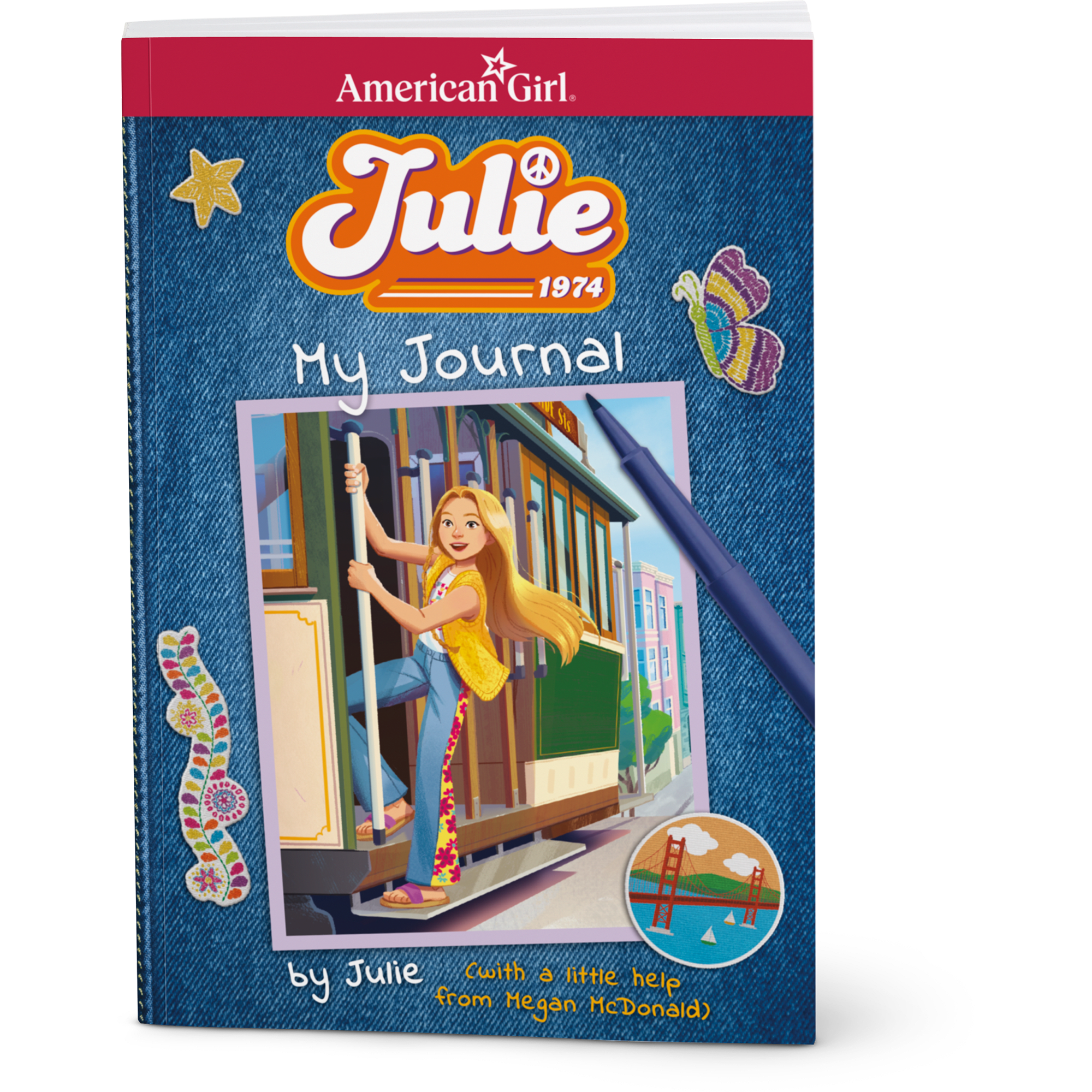 Julie™ 18 Inch American Girl Doll with Journal - Historical Character Collection for Kids | Perfect for Playtime, Storytelling & Educational Gifts