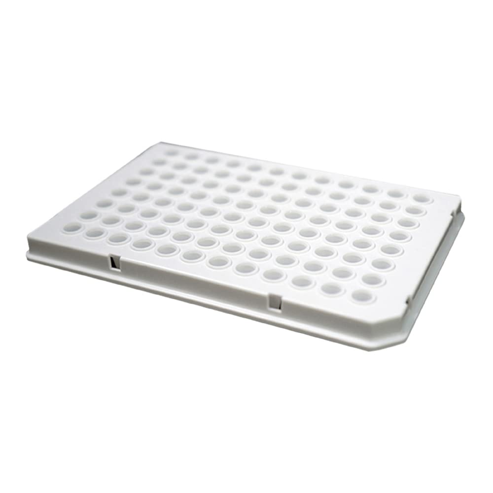 Nest Scientific 402111 96-Well PCR Plate - No Skirt, High-Quality Lab Equipment for DNA/RNA Amplification | Perfect for PCR Experiments, Genetic Research & Molecular Biology Labs