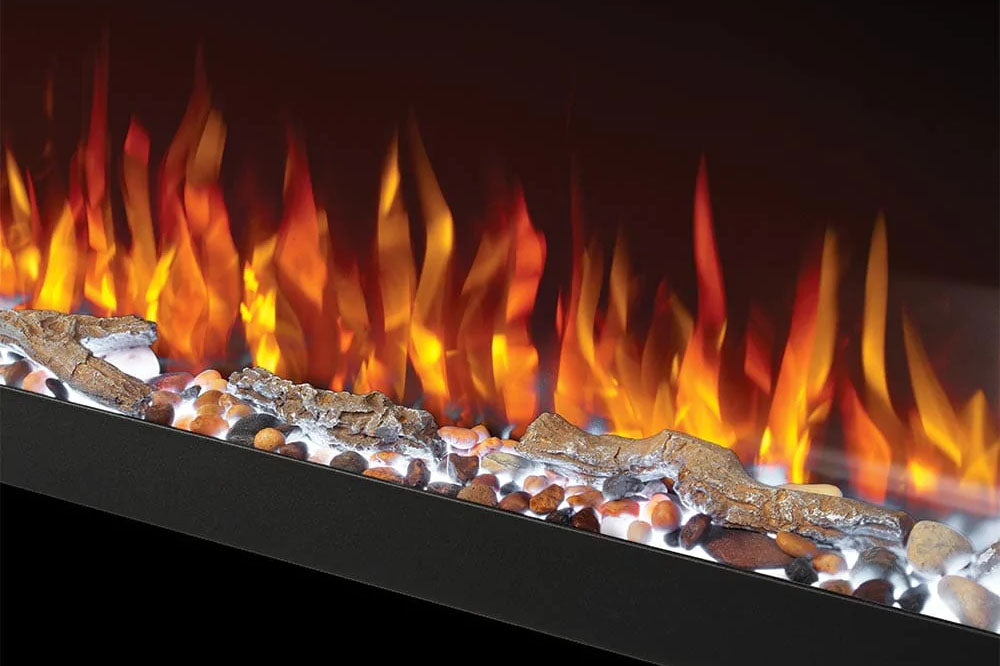 Napoleon Trivista Pictura 60-Inch 3-Sided Wall Mount Electric Fireplace - Modern Heating Solution for Living Room, Bedroom & Office Spaces