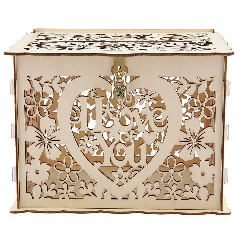 DIY Gift Card Box with Keys - Elegant Graduation Party Favor Box for Cards, Money & Small Gifts | Perfect for Graduation Ceremonies, Birthday Presents & Special Occasions