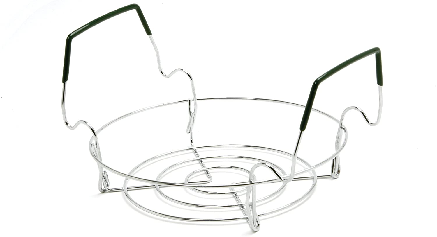 Stainless Steel Canning Rack for Mason Jars - Small Size for Home Canning, Pickling & Preserving - Fits 7 Jars Perfectly (Kitchen, Pantry & DIY Projects)