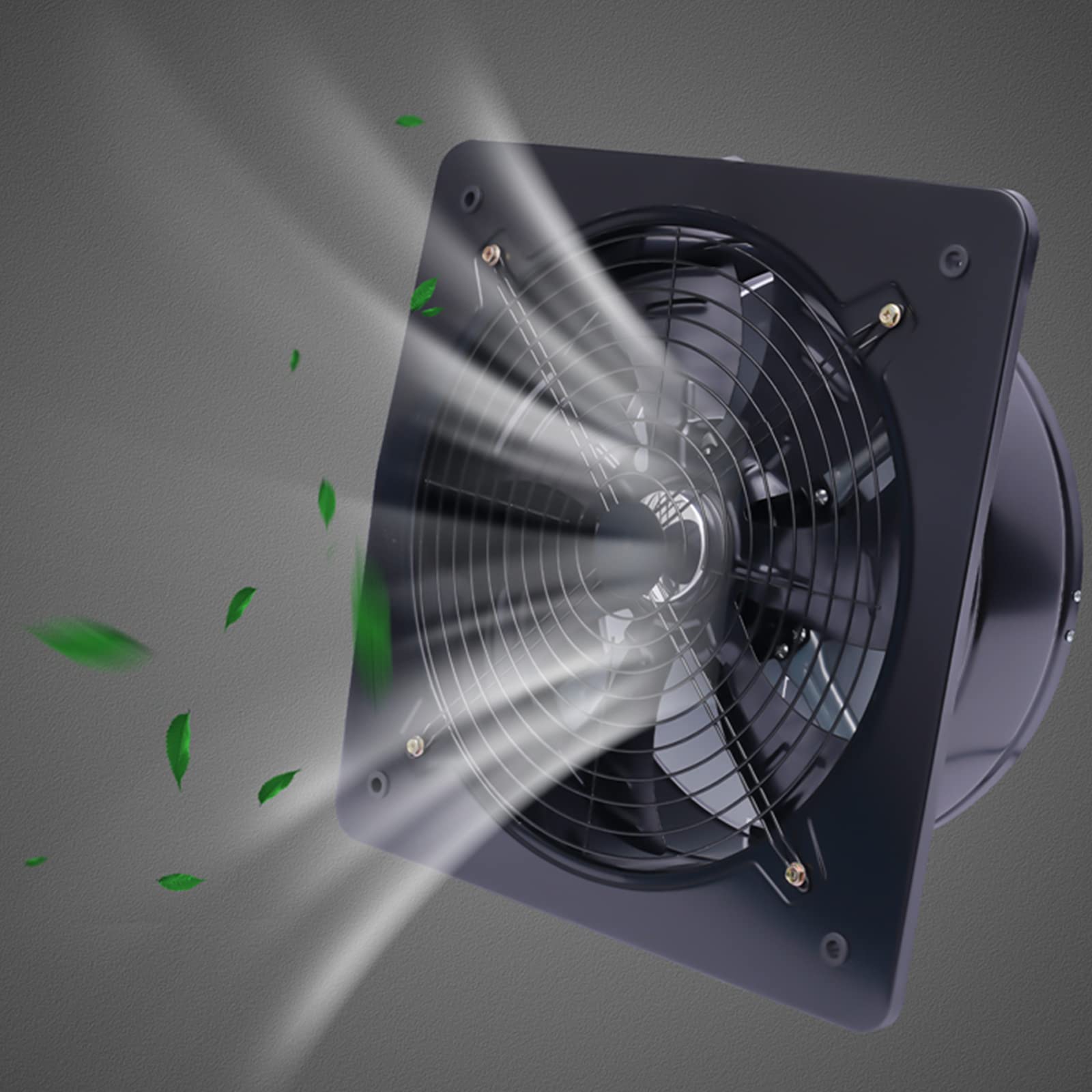 Gdrasuya10 16'' Explosion Proof Industrial Fan - 750W High Power Axial Flow Blower, 4700CFM Ventilation System for Factories & Workshops | Heavy Duty Exhaust Fan with 2800RPM | Perfect for Hazardous Environments, Chemical Plants & Warehouse Ventilation