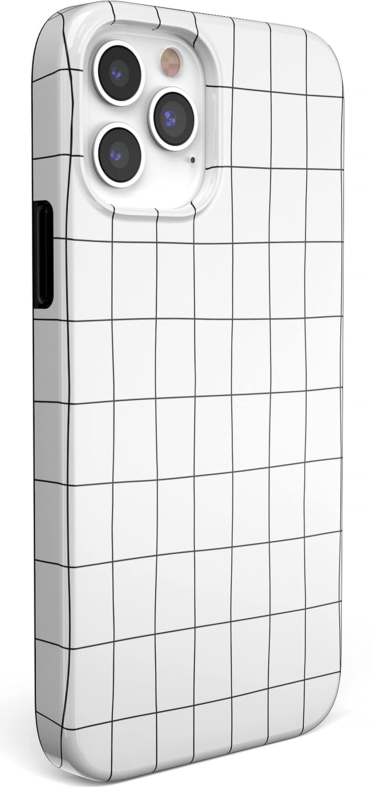 Casely iPhone 11 Pro Case - Slim Protective Cover with White & Black Geometric Design | Perfect for Everyday Use, Travel & Outdoor Activities
