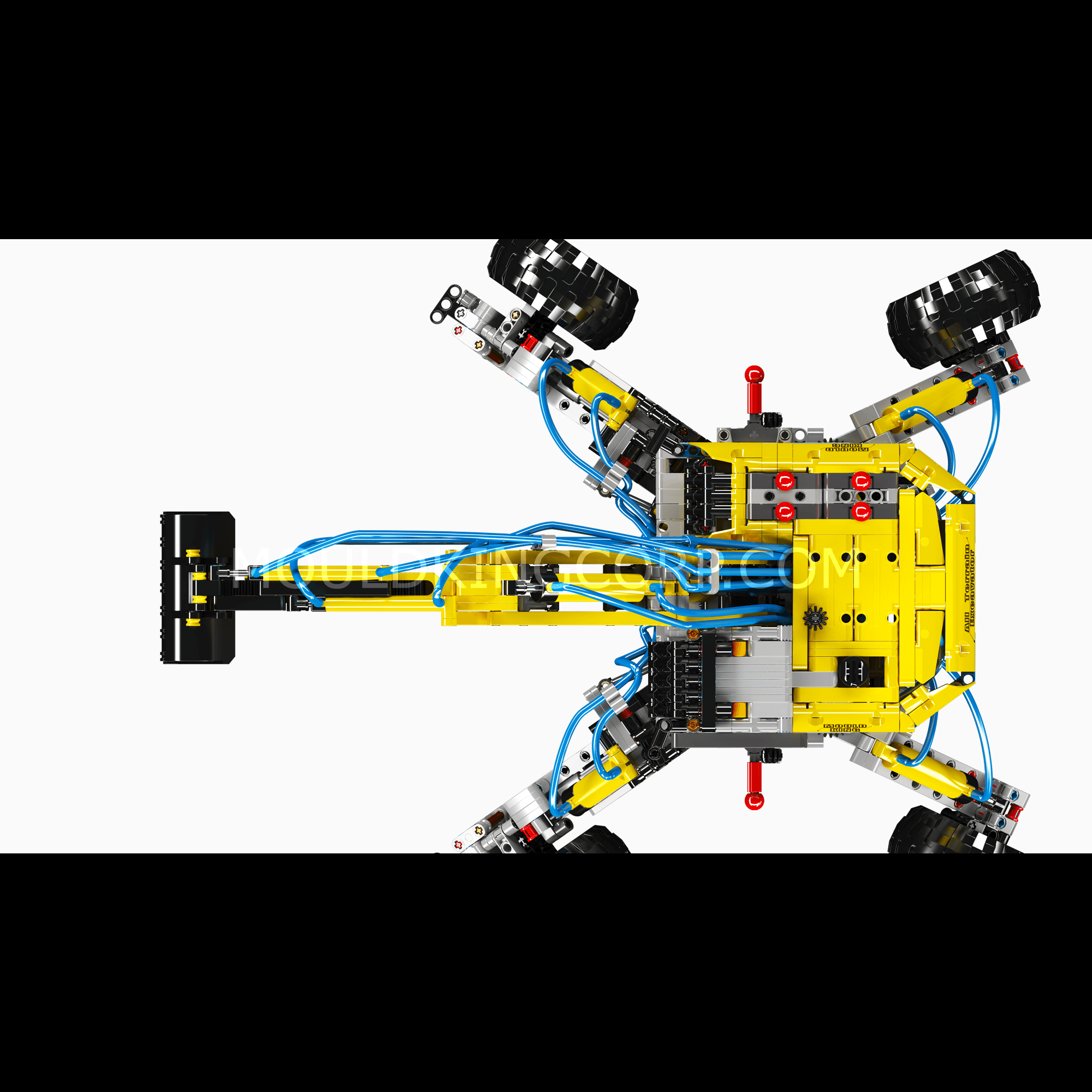 Mould King 17060 All Terrain Excavator Building Set - 1,392 Piece Construction Toy for Kids & Adults | STEM Educational Building Blocks for Creative Play, Engineering Learning & Model Display
