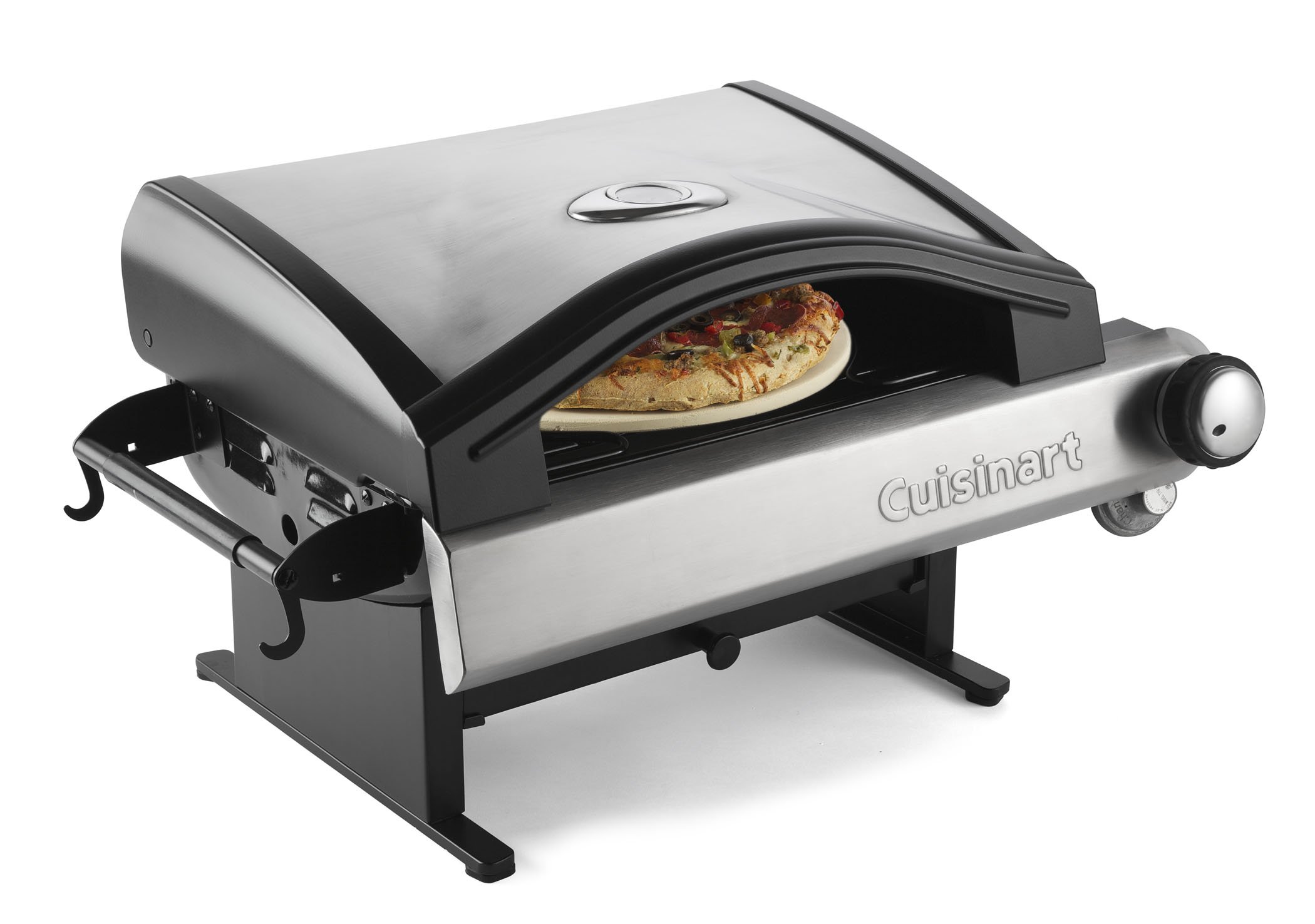 Cuisinart Professional Outdoor Pizza Oven with LP Adapter Hose - Perfect for Backyard Parties, Camping & Outdoor Cooking