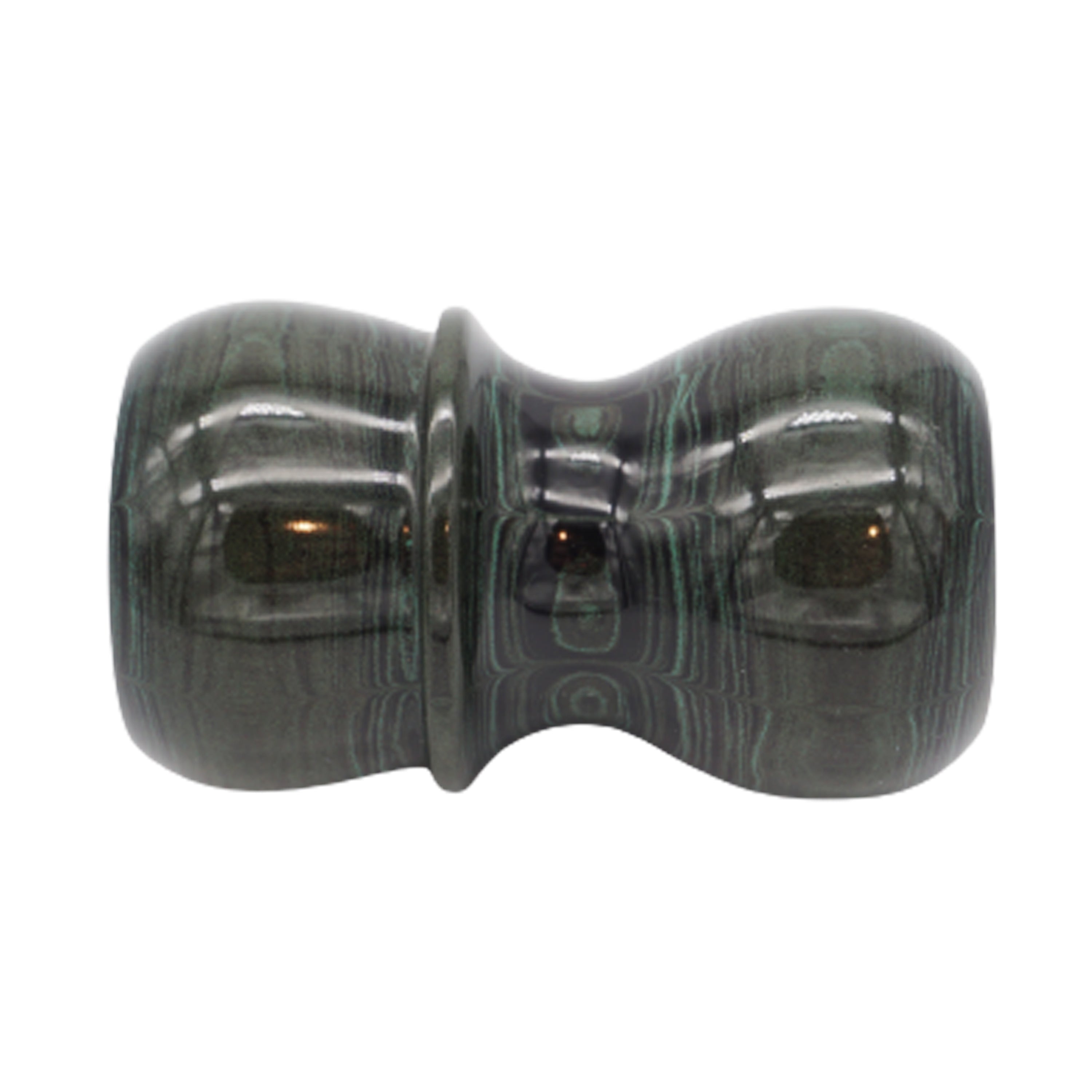 Premium Jaguar Ebonite Handcrafted Shaving Brush Handle - Fits 24mm & 26mm Knots - Perfect for Wet Shaving & Grooming Gifts for Men