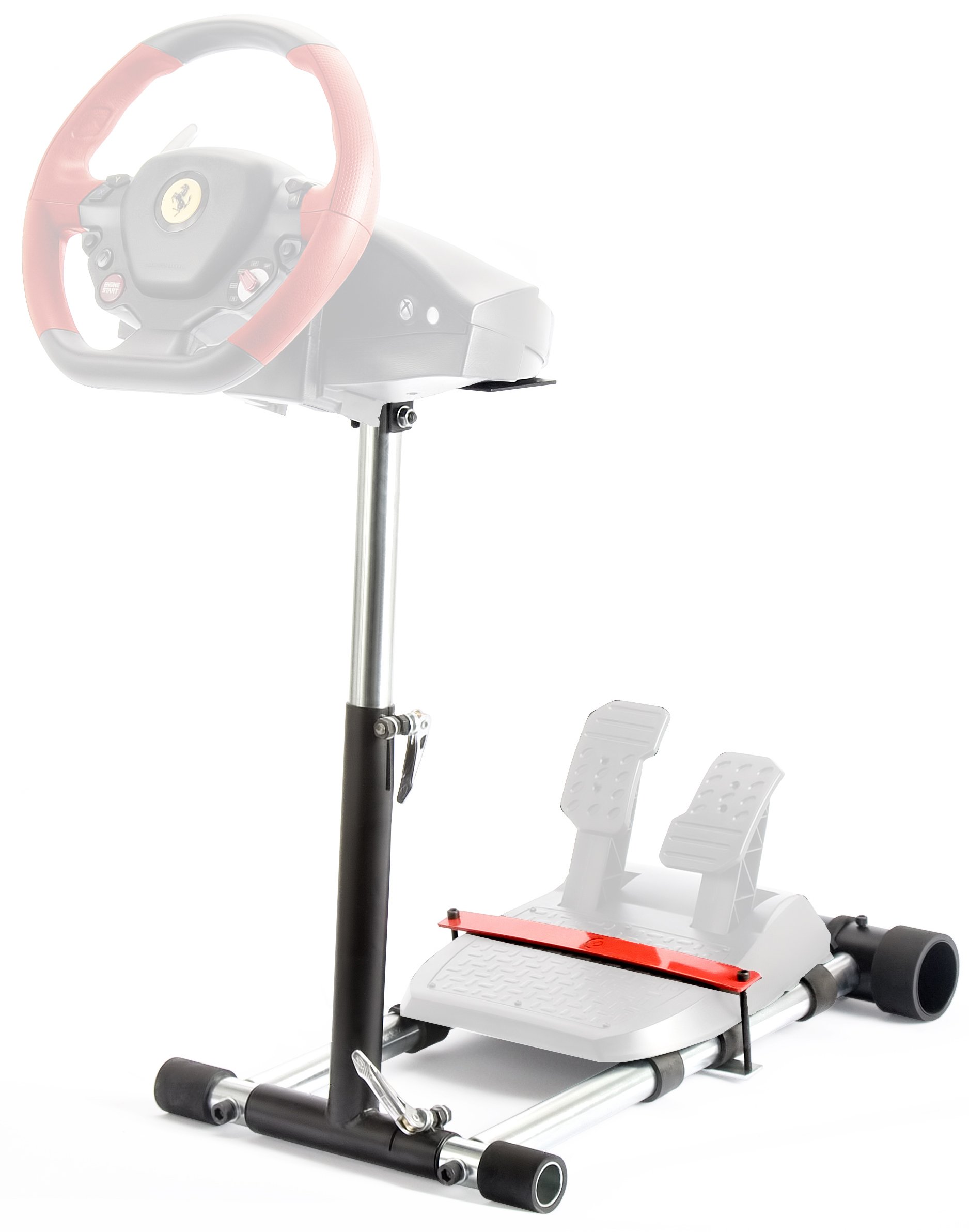 Thrustmaster 458 Wheel Stand Pro - Compatible with Xbox 360, Xbox One, T80, T100, RGT, Ferrari GT & F430 | Logitech Driving Force GT V2 Racing Wheel Stand (Wheel/Pedals Not Included) | Perfect for Sim Racing & Gaming Setups