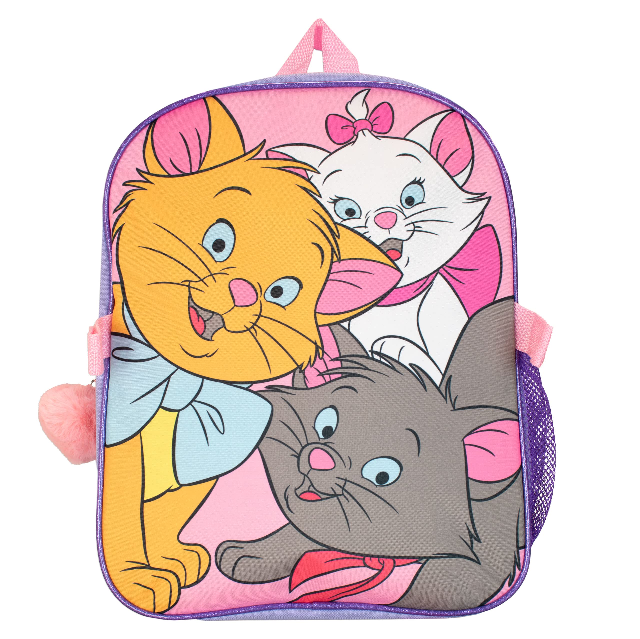Disney The Aristocats Backpack for Kids - School Backpack and Lunch Bag Set for Elementary Students | Perfect for School, Travel, and Daily Adventures