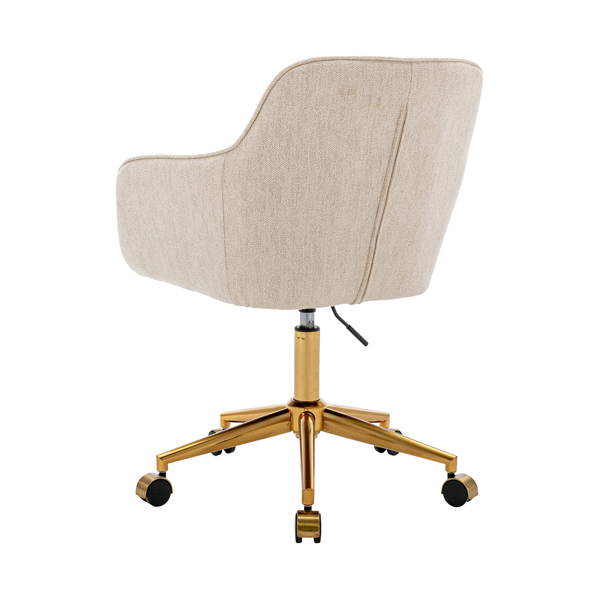 Ergonomic Ava Fabric Office Arm Chair - Adjustable Height & Lumbar Support for Home & Workspace Comfort