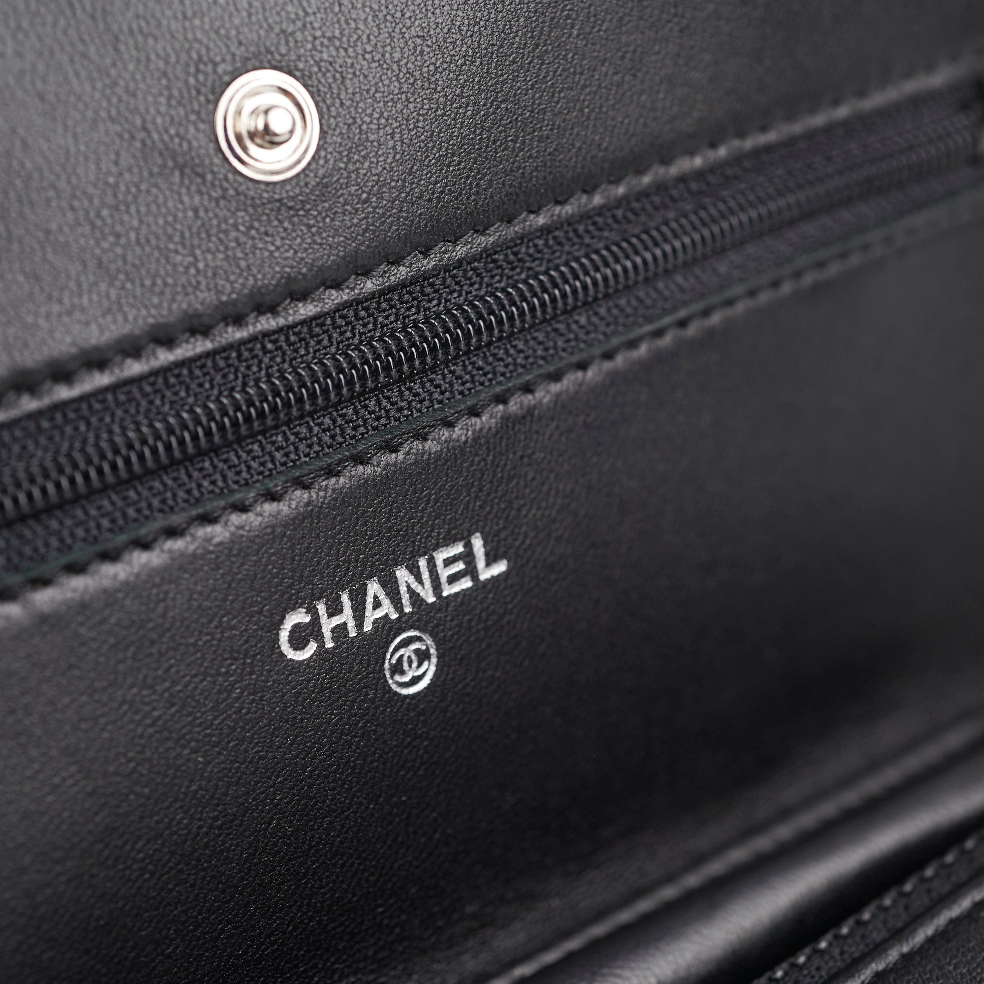 Chanel Lambskin Black Wallet On Chain WOC - Luxury Crossbody Bag for Women, Perfect for Evening Parties & Daily Use