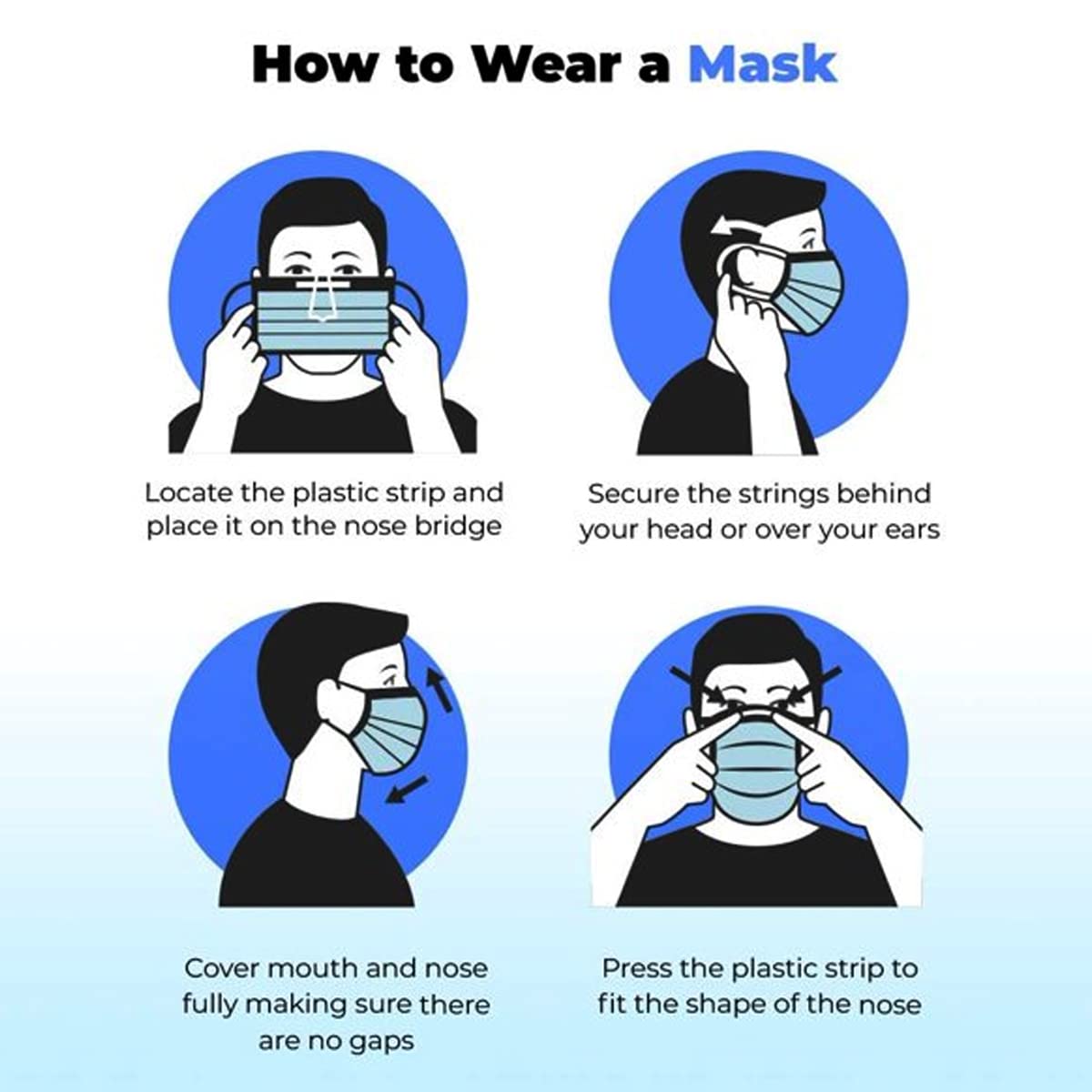 Premium Carent 3-Ply Disposable Face Masks with Nose Pin & Soft Ear Loops - Breathable, Anti-Pollution Surgical Masks for Men & Women - Meltblown Fabric Protection (100-Pack) - Ideal for Daily Commute, Office, Travel & Public Safety
