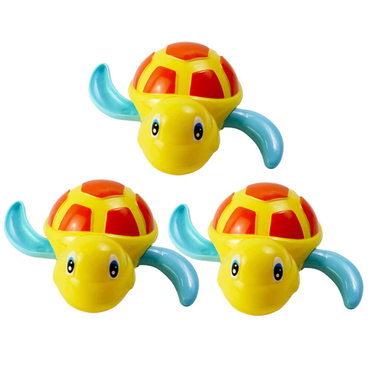 9 Pcs Wind-Up Animal Bath Toys - Cute Rubber Duck & Sea Creatures for Bubble Bath, Pool & Baby Shower Gifts - Fun Bathtime Play Set for Toddlers & Kids