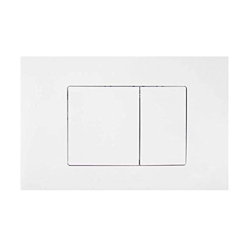 White Square - Push Plates (Plastic)