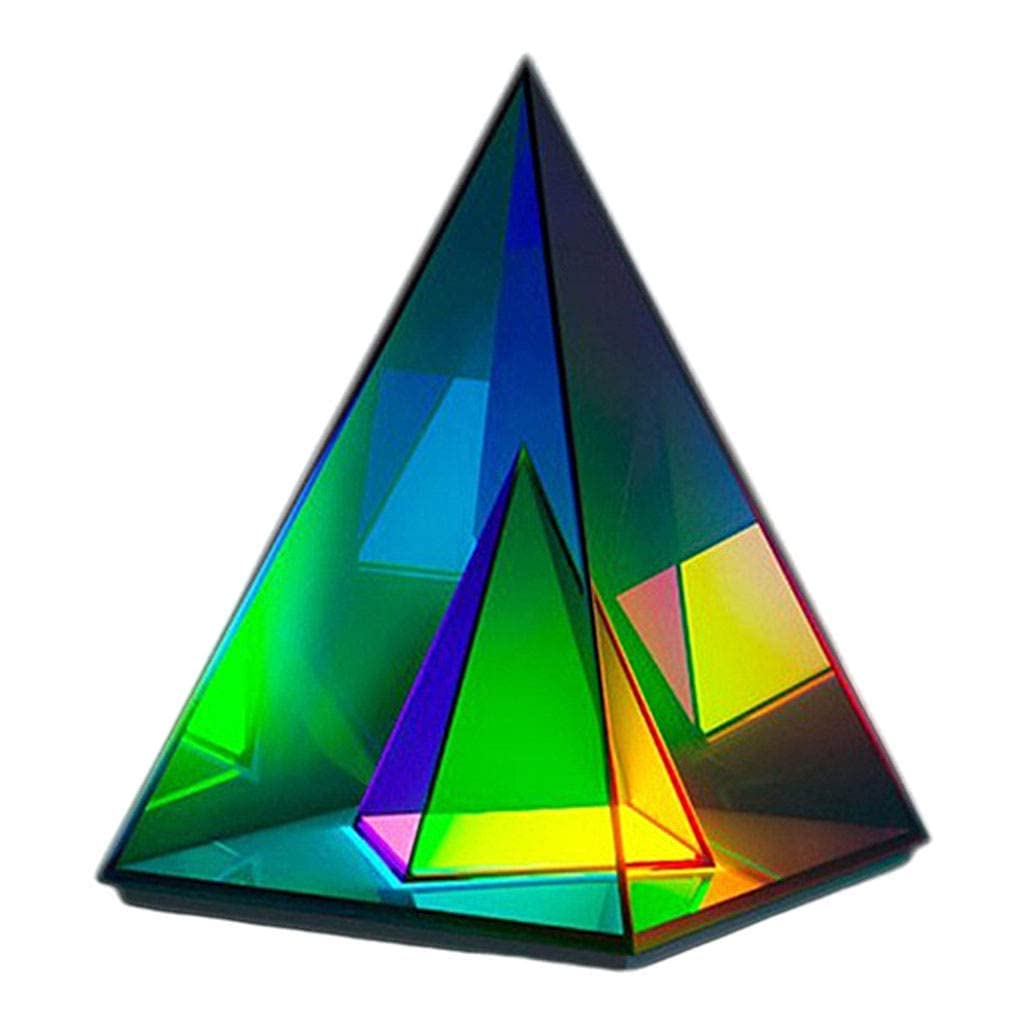 Modern Triangle Table Lamp with USB Charging Port - RGB Remote Control Pyramid Desk Light for Home, Bedroom, Kids Room & Dorm | Perfect for Night Reading, Gaming Setup & Ambient Lighting