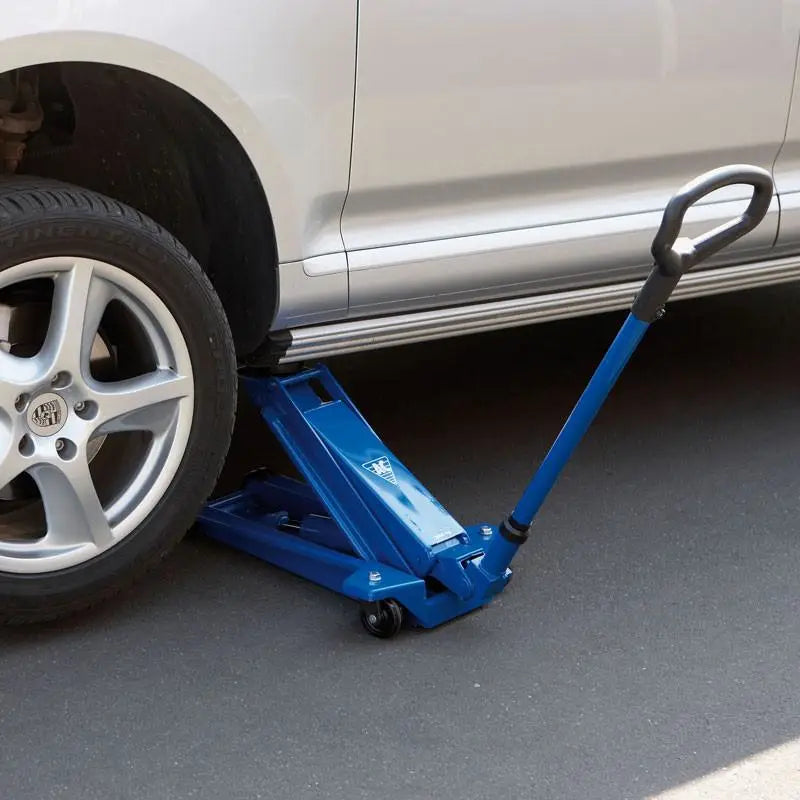 AC Hydraulic DK20Q 2 Ton Quick Lift Garage Jack for Cars and Vans - Heavy Duty Low Profile Floor Jack for Auto Repair, Tire Changes & Vehicle Maintenance