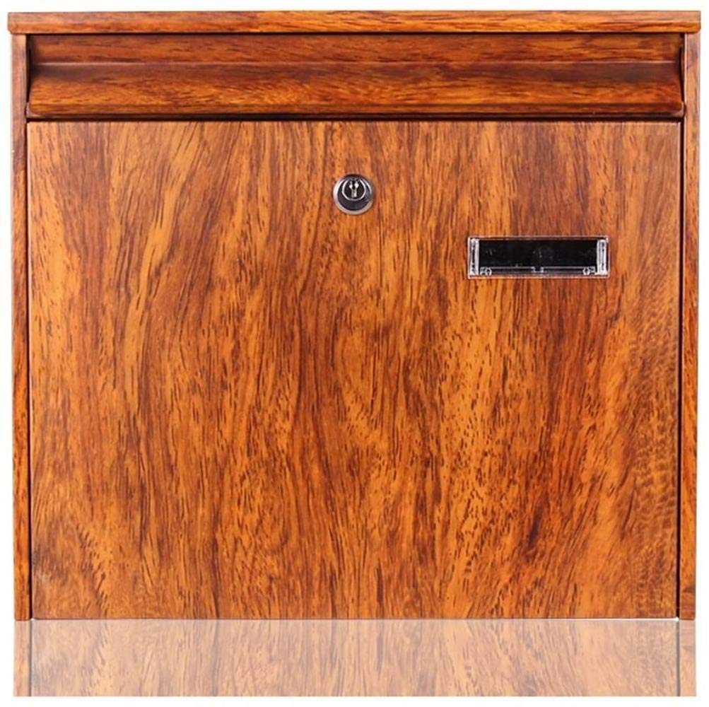 Waterproof Outdoor Wall Mounted Mailbox - Large Villa Letter Box with Anti-Rust Coating for Home, Garden & Patio (Perfect for Houses, Apartments & Office Buildings)