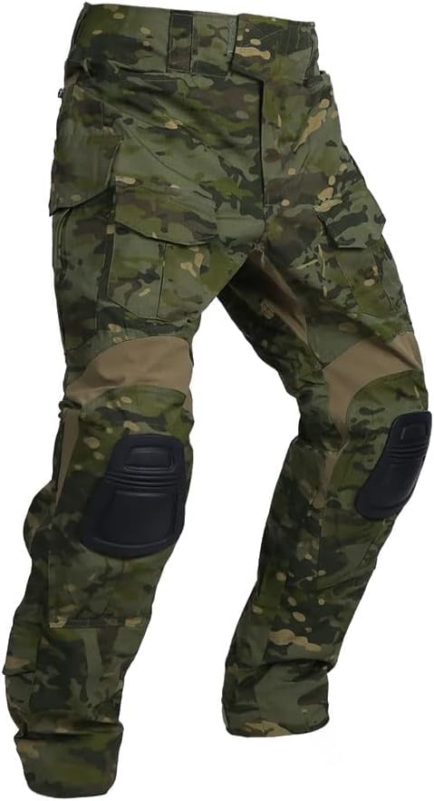 EMERSONGEAR G3 Paintball Pants with Knee Pads - Tactical Combat Pants for Men, Army Airsoft BDU Outdoor Trousers - Perfect for Paintball, Airsoft, Tactical Training & Outdoor Adventures