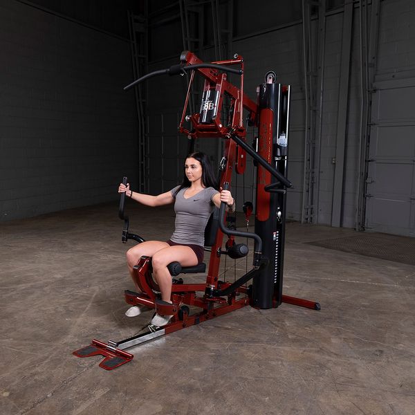 Body Solid G6BR Biangular Single Stack Home Gym - Strength Training Equipment for Full-Body Workouts at Home | Perfect for Home Gyms, Personal Training & Small Spaces