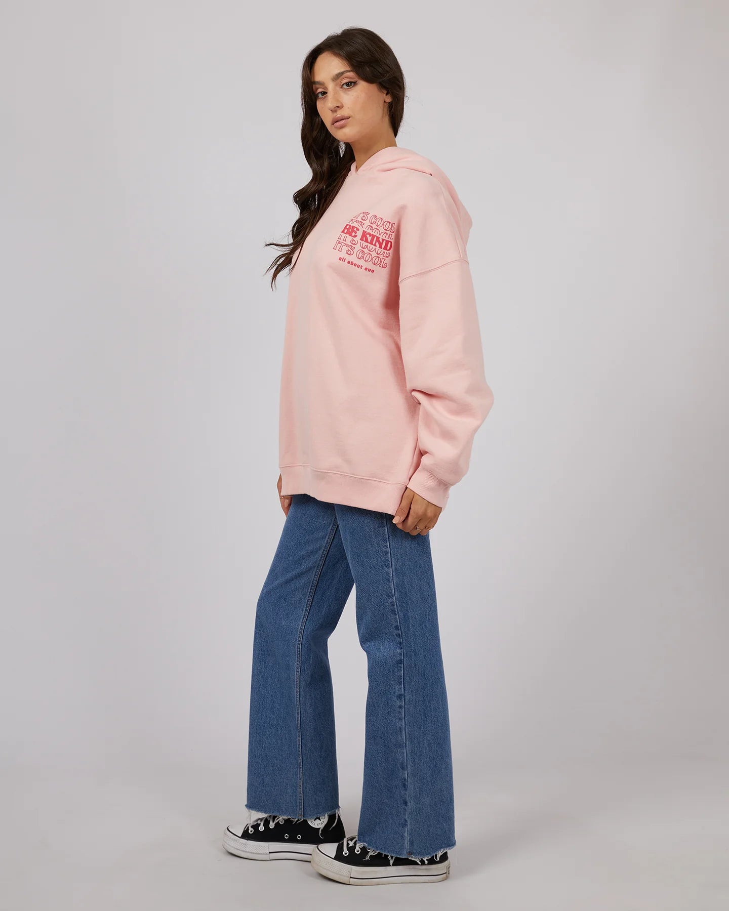 All G Hoodie Pink - Soft & Stylish Women's Pullover Sweatshirt | Perfect for Casual Wear, Gym, and Outdoor Activities