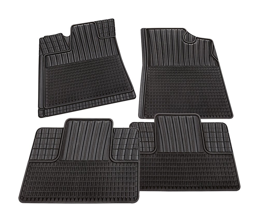 Monza AB1 280420 All-Weather Car Mats - 4pc TPE Set for Cars & SUVs
