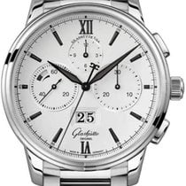 Glashutte Original Senator Chronograph Panorama Date Men's Luxury Watch - Stainless Steel Case - Perfect for Business, Formal Events & Watch Collectors