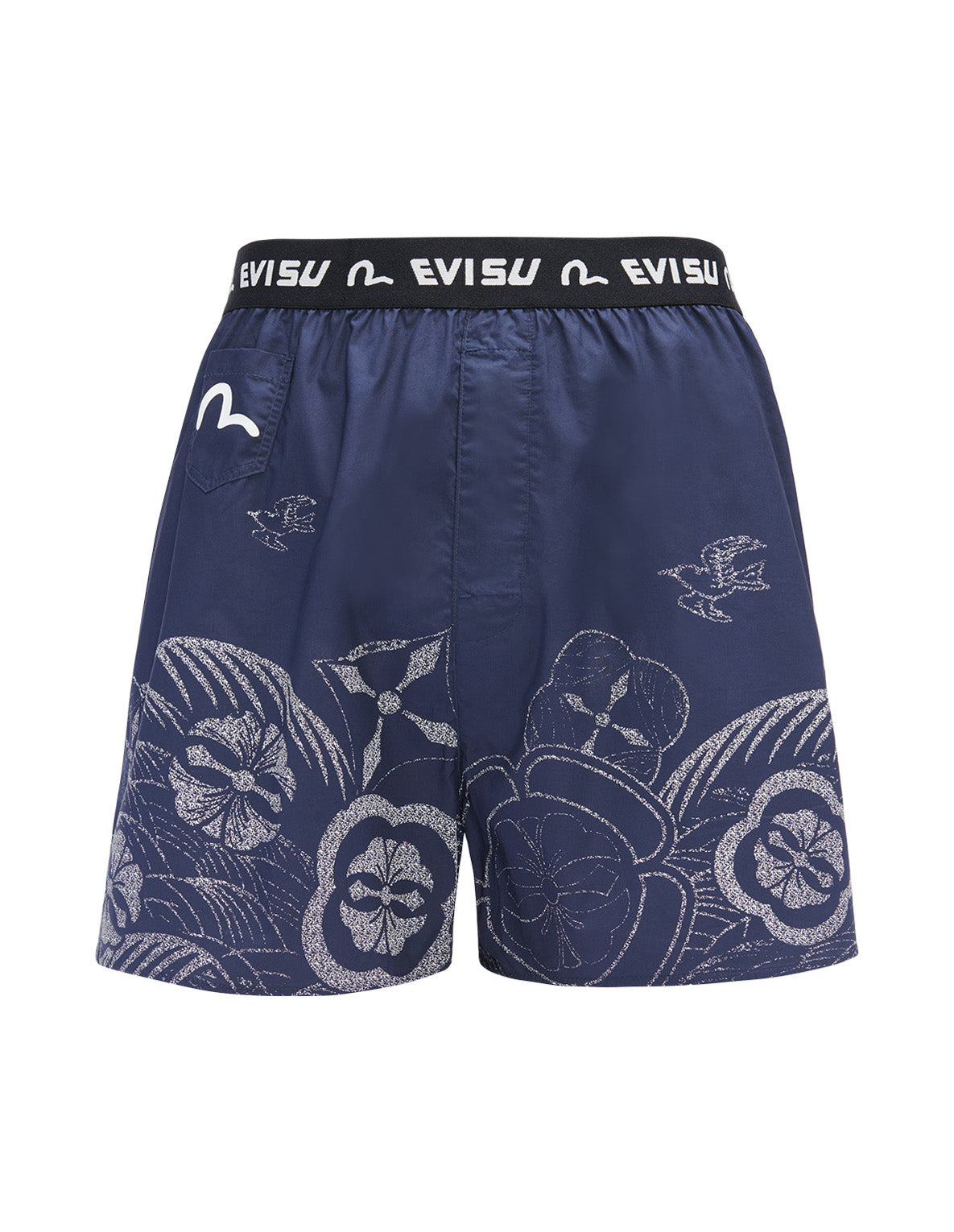 Vintage Japanese Print Boxer Shorts for Men - Comfortable Cotton Lounge & Sleepwear - Perfect for Casual Wear, Home Relaxing, and Gifts