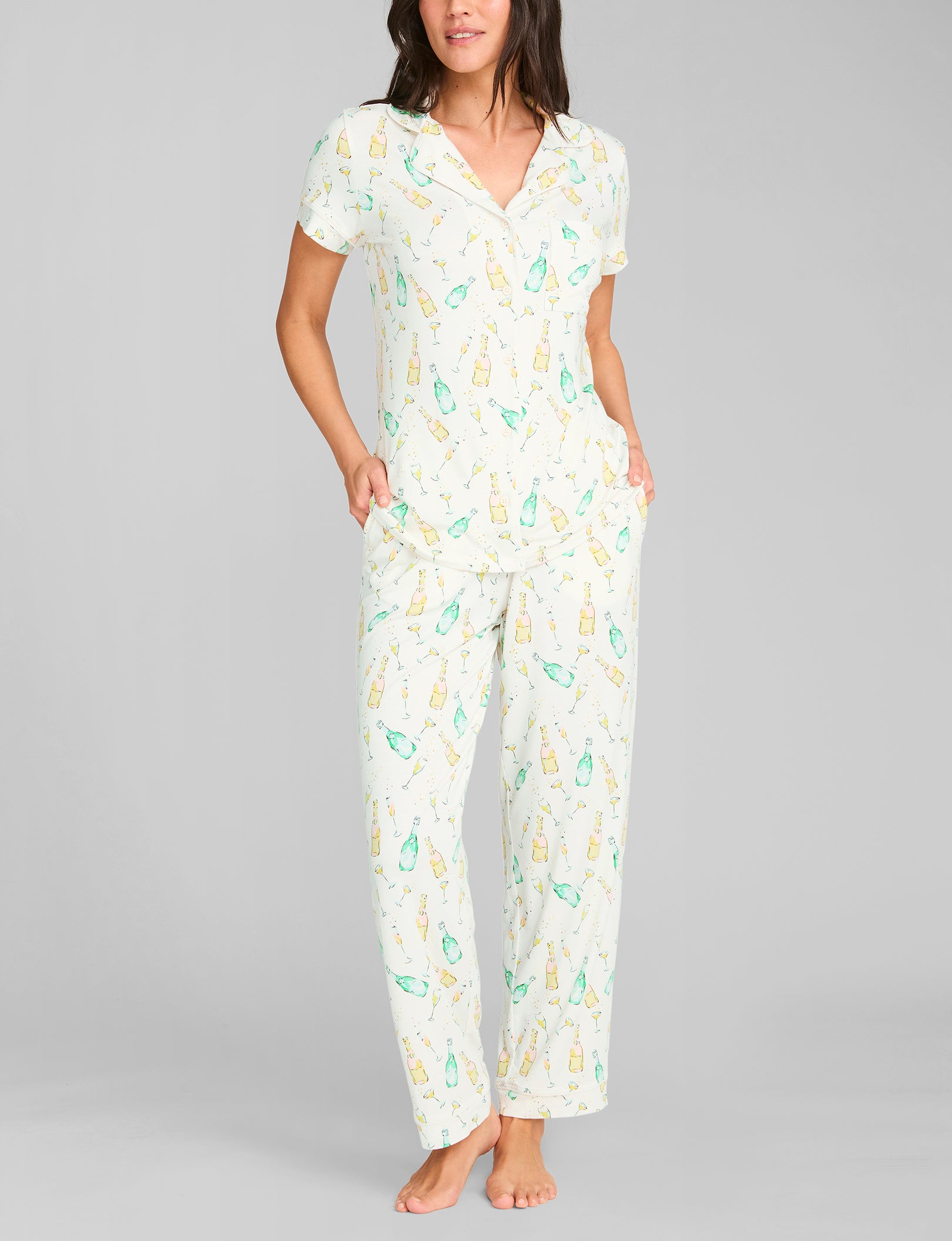 Cozy Women's Pajama Set - Soft Sleepwear Top & Lounge Pants for Comfortable Nights | Perfect for Relaxing at Home, Lounging & Bedtime