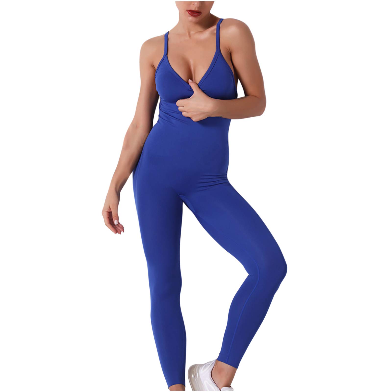 CSBYBD High Waisted Yoga Pants for Women - Seamless Tummy Control Workout Leggings, Solid Color Slim Fit Athletic Pants for Yoga, Gym, Running & Everyday Wear