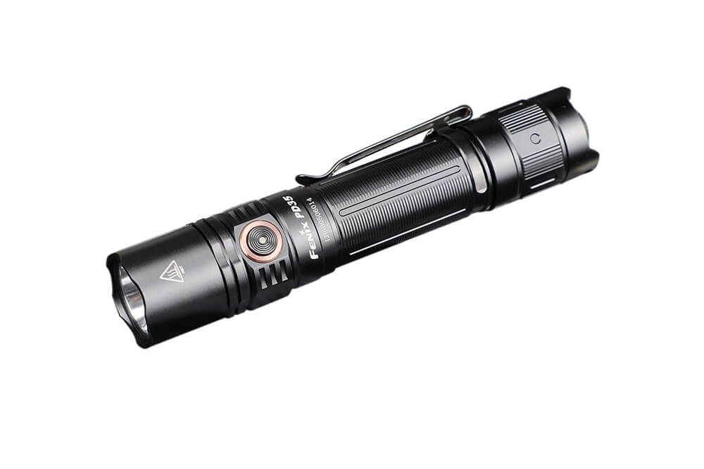 Fenix PD35 V3.0 Tactical Flashlight - 1700 Lumens High Power LED, Rechargeable EDC Torch for Camping, Hiking & Emergency Use