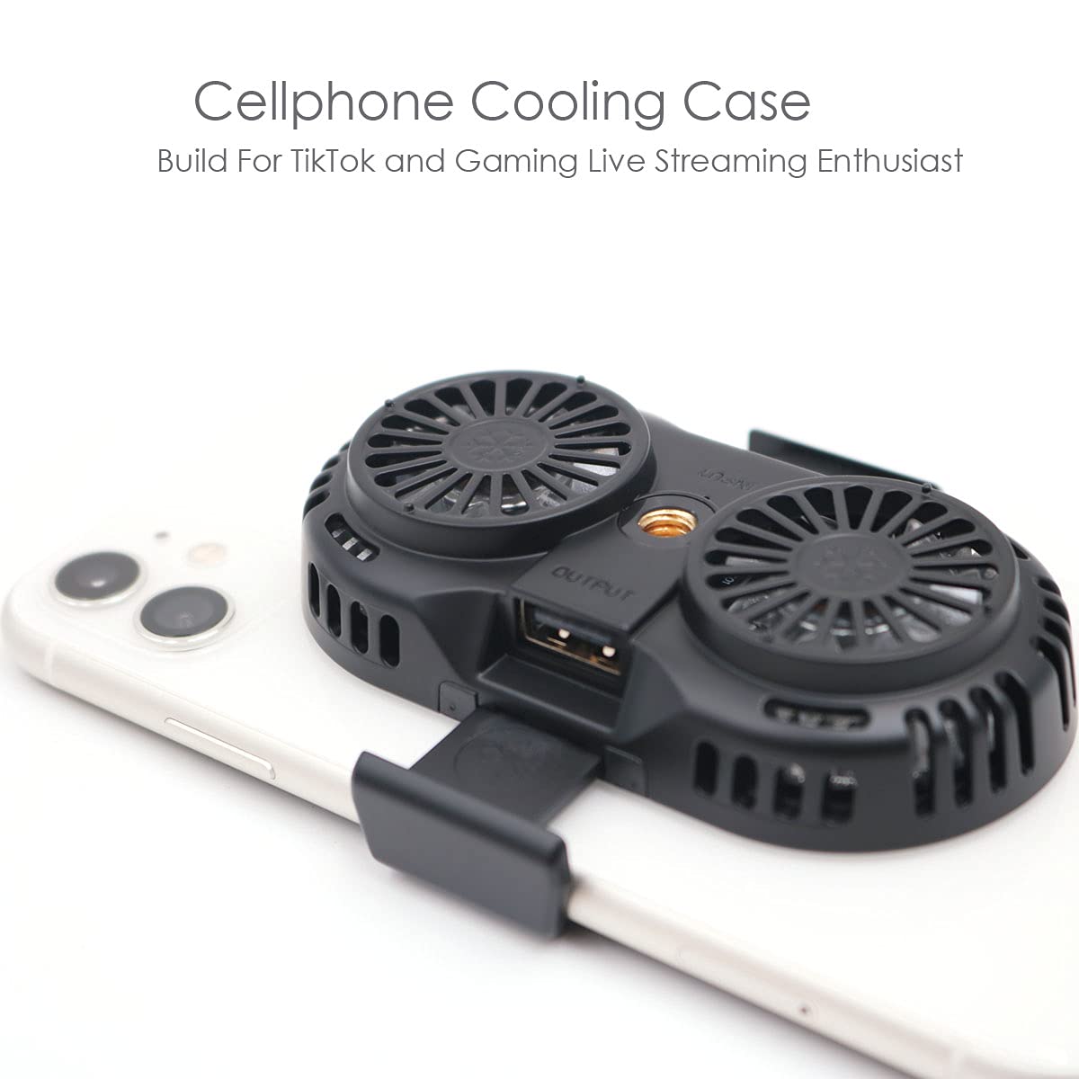 DollaTek Phone Cooler Fan - Semiconductor Cooling for Mobile Phones | Gaming & Fast Charging