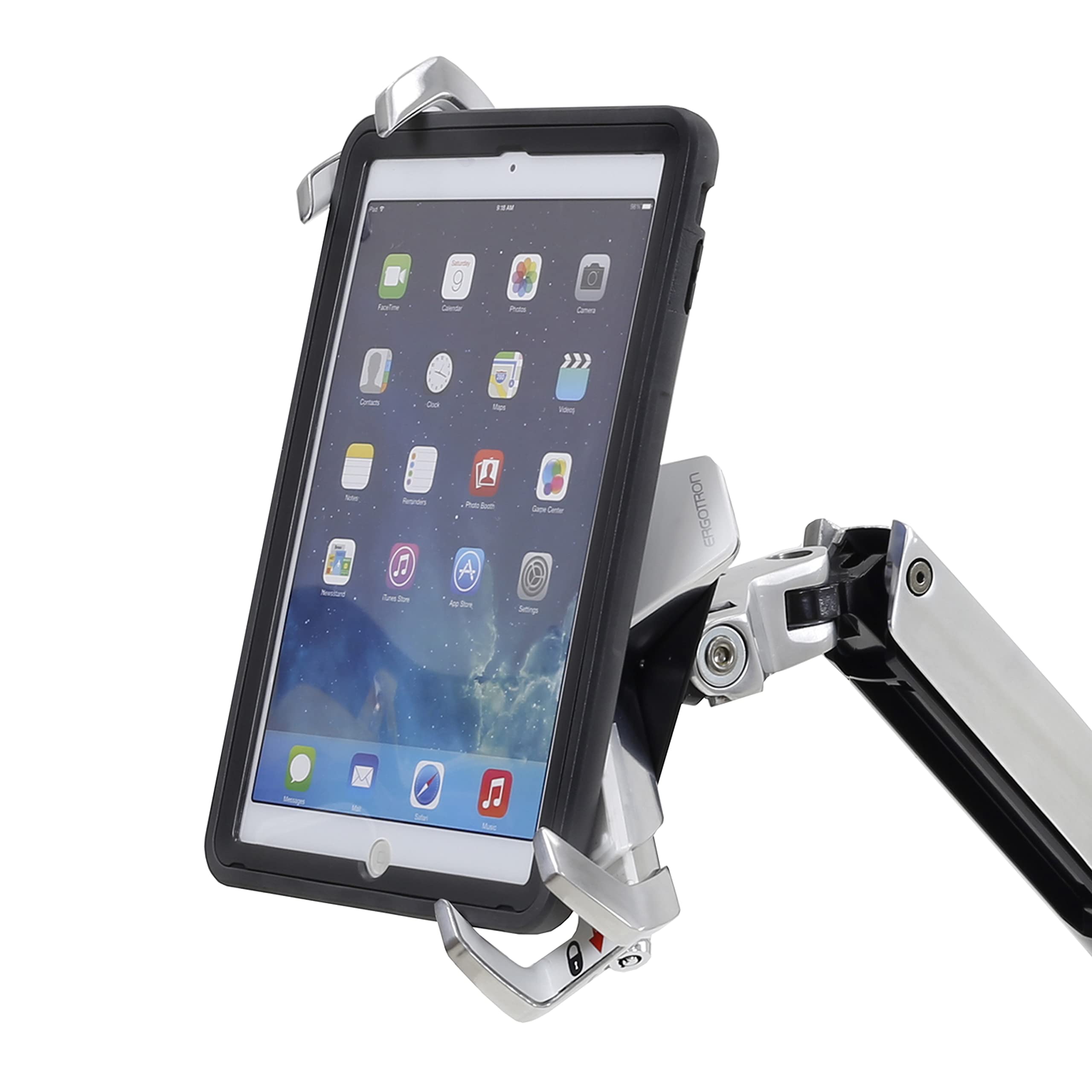 Ergotron Lockable Tablet Mount for 13 Inch Laptops & Tablets - VESA Monitor Arm Add-on for Home & Office Workspace Setup
