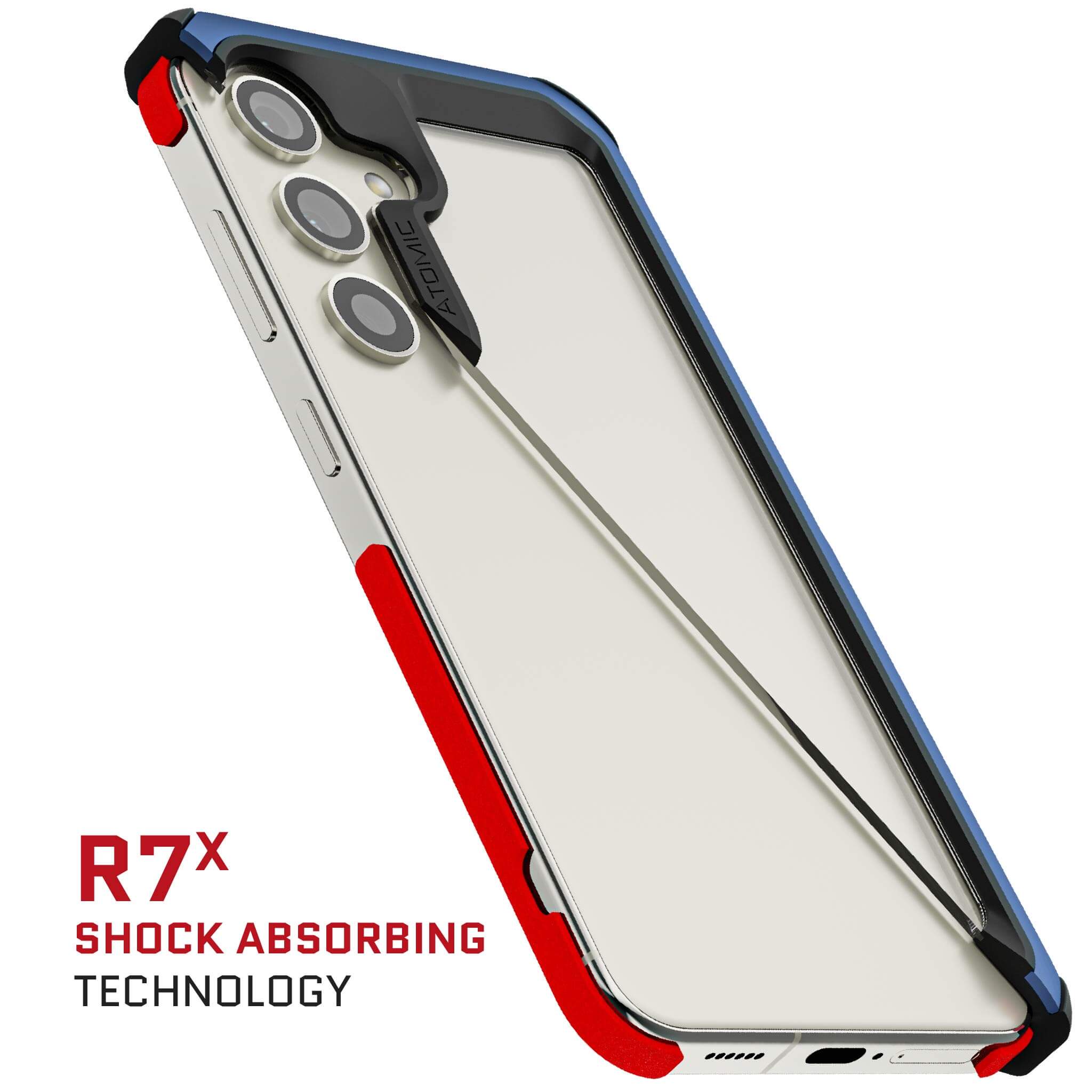 Galaxy S24 Series Ultra Thin Clear Aluminum Protective Case - Shockproof & Scratch Resistant Phone Cover for Samsung Galaxy S24/S24+/S24 Ultra | Perfect for Everyday Use, Travel & Outdoor Activities