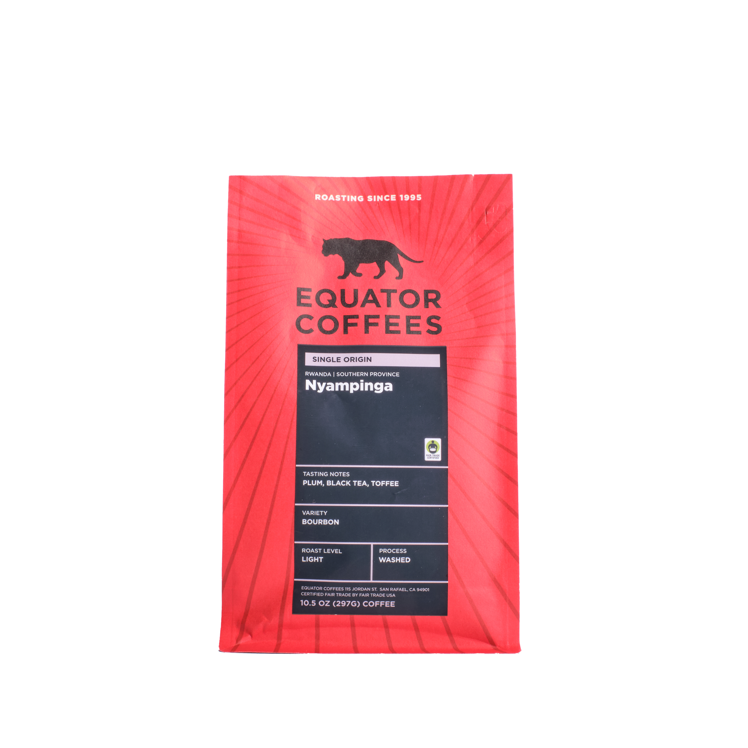 Rwanda Nyampinga Coffee Beans - Premium Single Origin African Coffee for Brewing & Gifting | Perfect for Espresso, French Press & Cold Brew at Home or Office