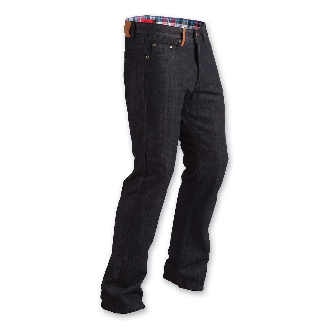 Highway 21 Unisex Defender Jeans for Men & Women - Classic Black Denim Pants, Size 30 - Durable Workwear for Construction, Motorcycle Riding & Casual Wear