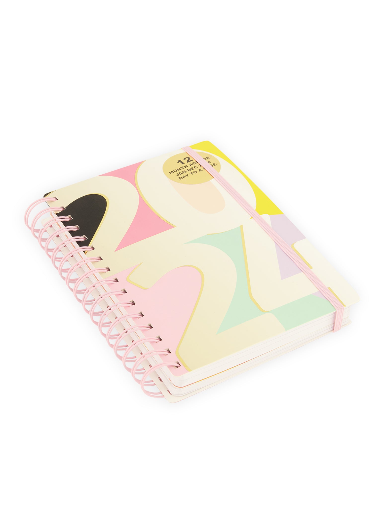 2024 Foil Graphic Daily Planner - Stylish & Organized Planner for Productivity, Goal Setting & Time Management - Perfect for Students, Professionals & Entrepreneurs