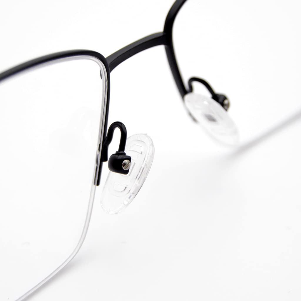 Premium Titanium Blue Light Blocking Glasses - Anti Eyestrain Computer Glasses for Men & Women - Lightweight & Durable Titanium Frame - Perfect for Office Work, Gaming & Screen Time