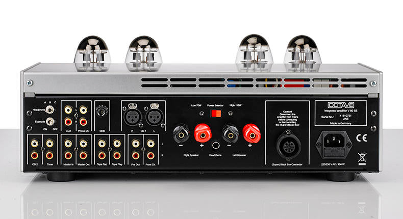 Octave V 80 SE Tube Integrated Amplifier - High-End Audio Amplifier for Home Stereo System, Perfect for Audiophiles & Music Lovers - Ideal for Living Room, Studio & Hi-Fi Setup