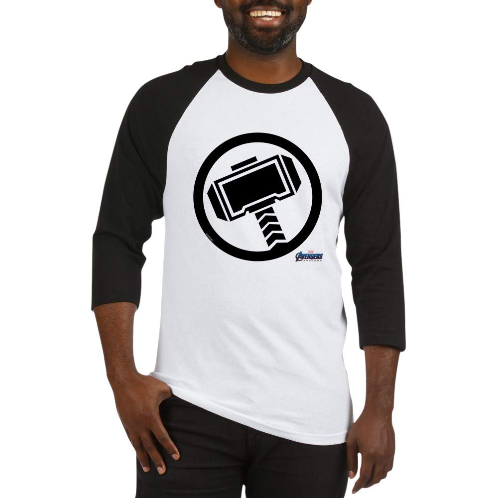 Thor's Hammer Baseball Tee - Norse Mythology Graphic T-Shirt for Men & Women | Casual Wear, Cosplay & Viking Fan Apparel