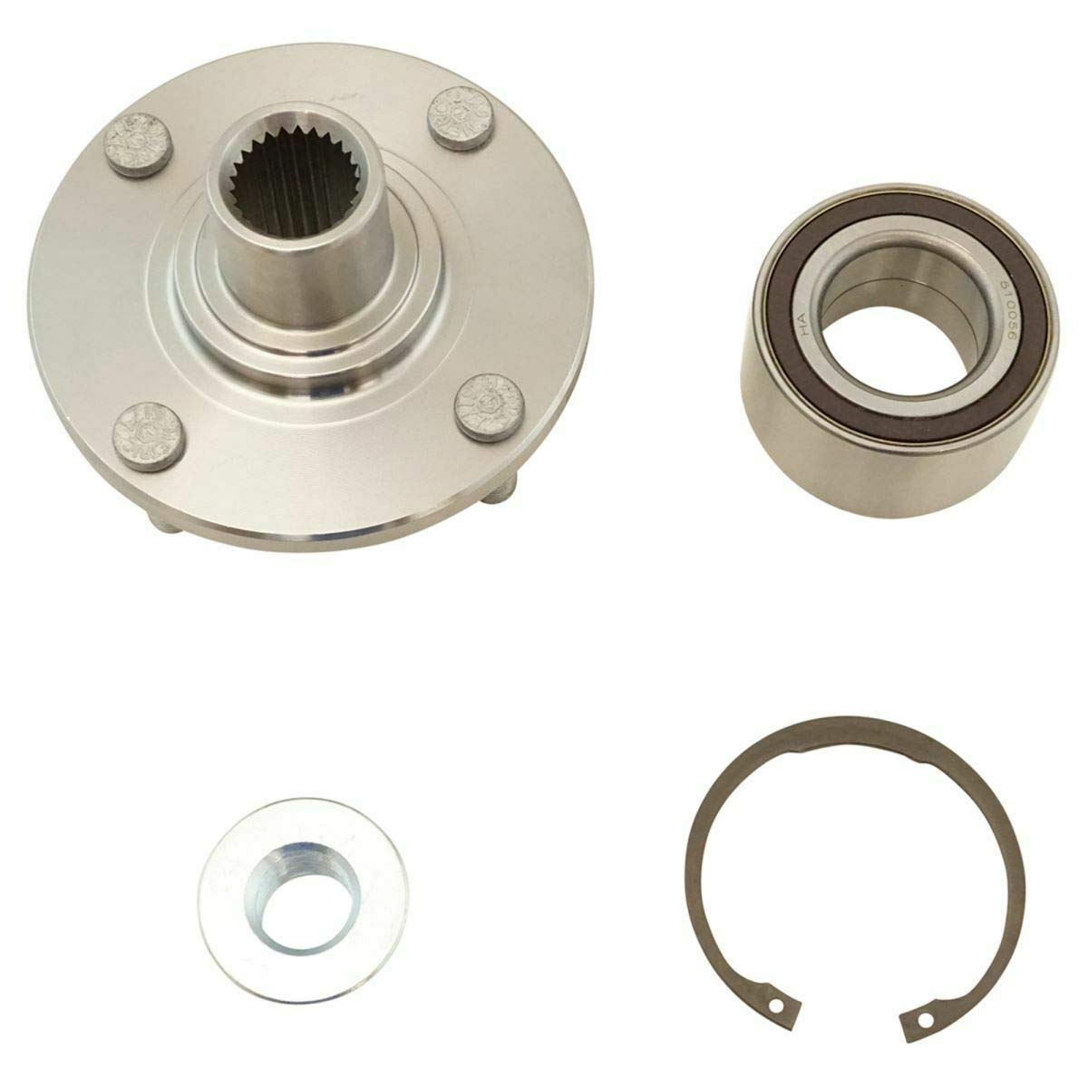 Ford Focus Front Wheel Hub & Bearing Assembly Replacement Kit - Durable OEM Quality for Smooth Ride & Noise Reduction | Perfect for DIY Repairs & Professional Mechanics