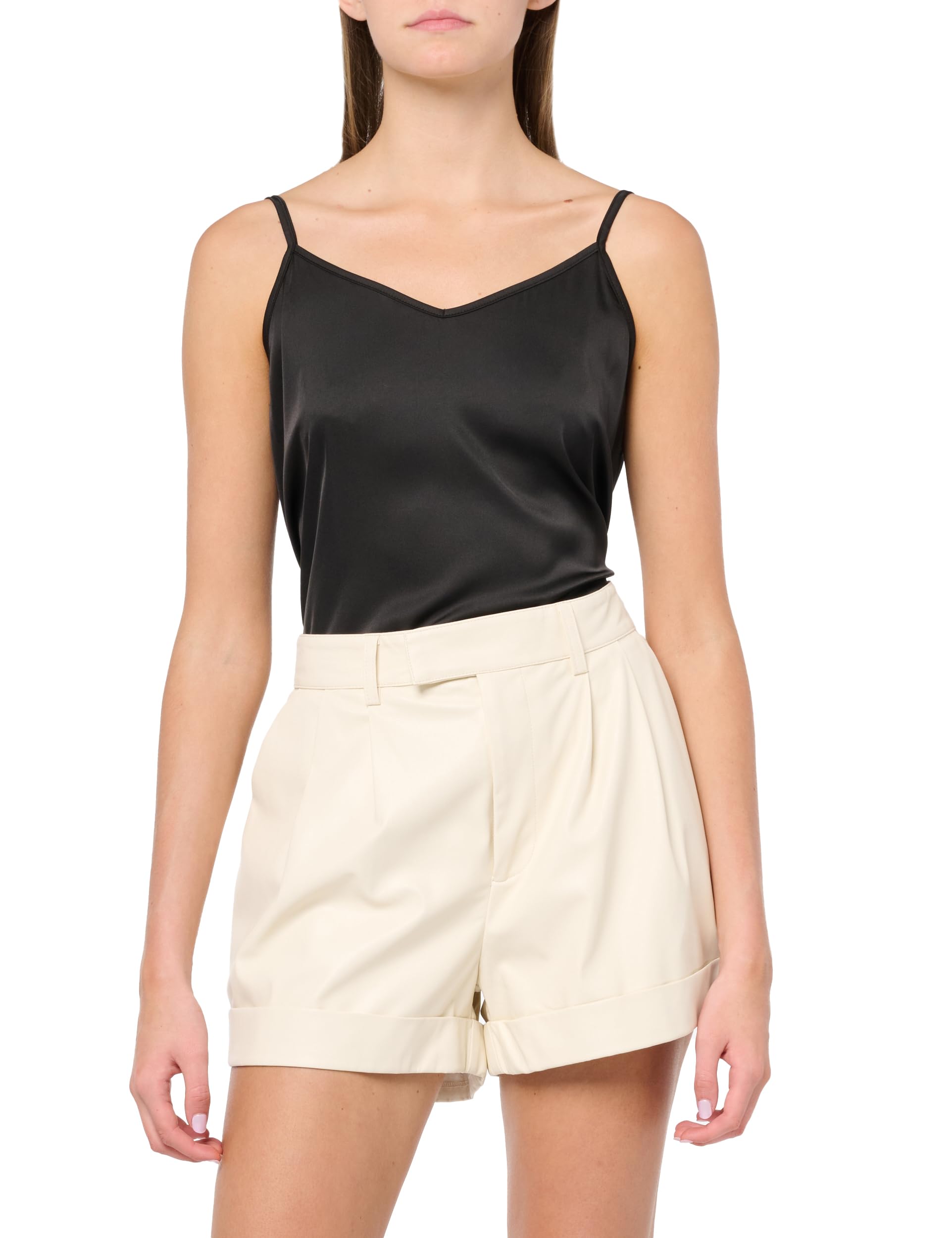 PAIGE Women's Bistro Short - High Waisted Denim Shorts for Women | Comfortable & Stylish Summer Shorts | Perfect for Beach, Vacation & Casual Outings