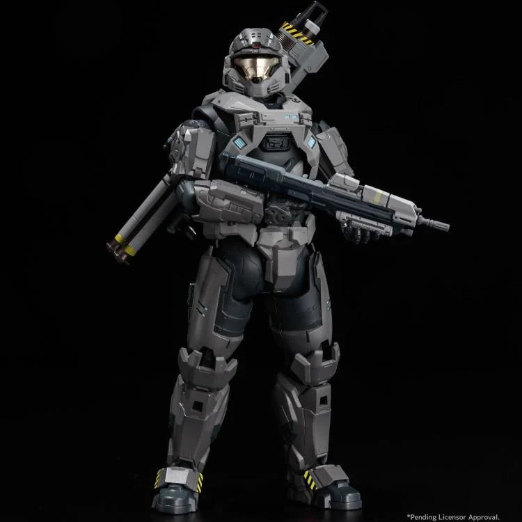 1000toys RE:EDIT Halo: Reach Spartan B312 (Noble Six) 1/12 Scale Action Figure - PX Previews Exclusive Collectible for Gamers & Halo Fans - Perfect for Display, Collection, and Role-Playing Scenes