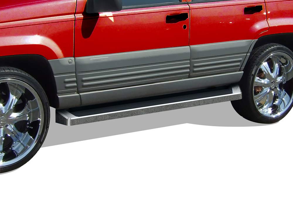 APS Running Boards & Nerf Bars for 1994-1998 Jeep Grand Cherokee Laredo - Heavy Duty Side Steps for Off-Road Protection & Easy Entry (Perfect for Trail Riding & Daily Commuting)