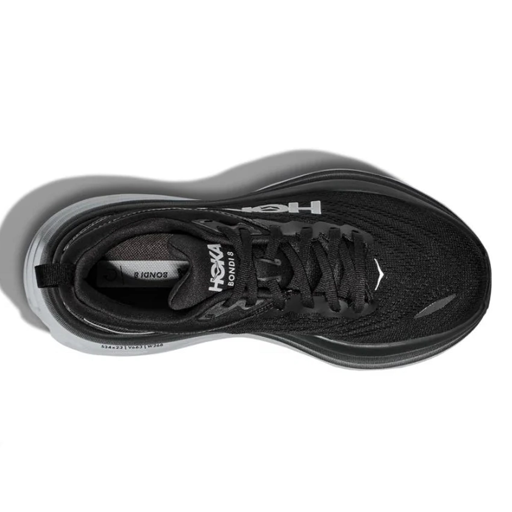 Men's HOKA Bondi 8 Running Shoes - Ultra-Cushioned Road Shoes for Marathon Training & Everyday Jogging | Perfect for Long-Distance Runners & Comfort Seekers