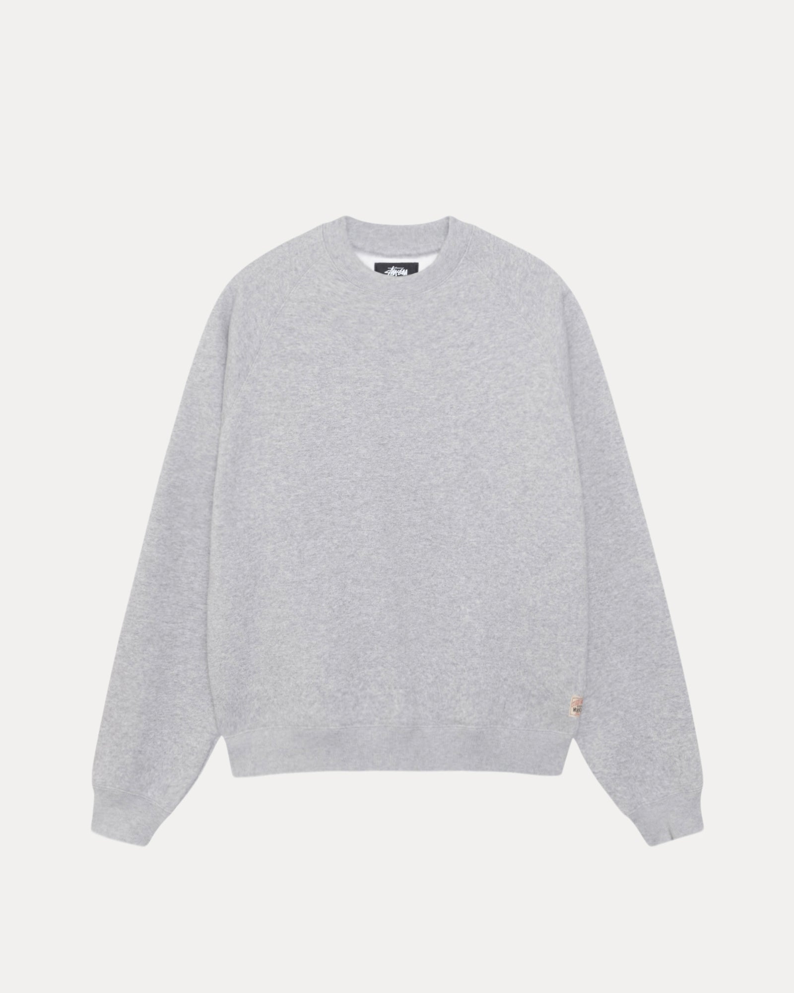 118570 Relaxed Crew Grey Heather - Soft & Comfortable Men's Casual Sweatshirt for Everyday Wear, Gym, and Lounge