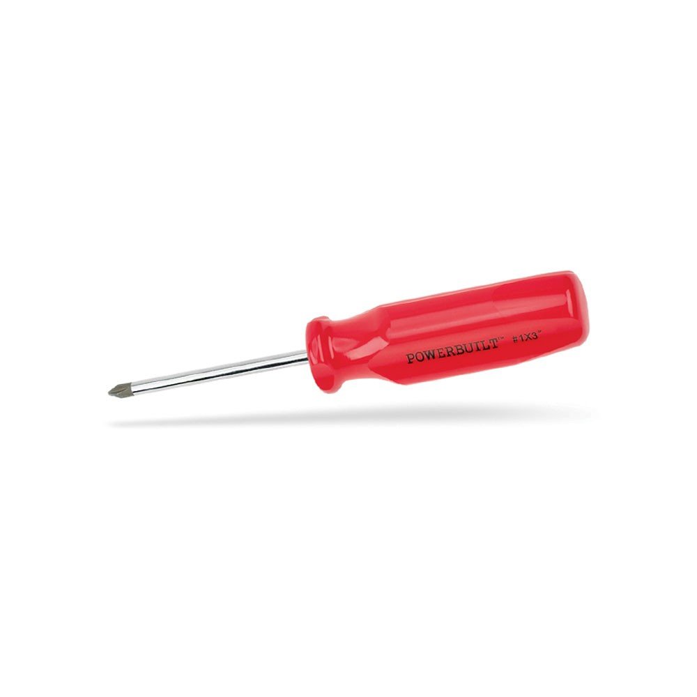 Powerbuilt 646002 Maxi-Grip Phillips Screwdriver - #1 x 3