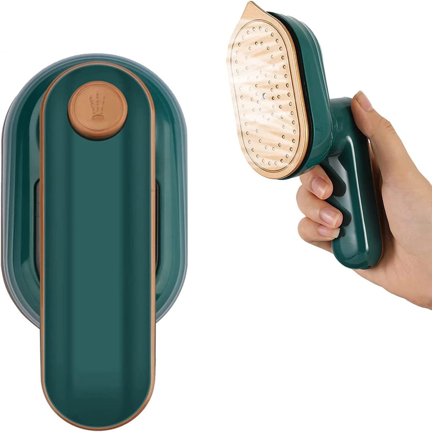 Liora Professional Micro Steam Iron - Portable Handheld Steamer for Clothes, Mini Travel Iron for Dry & Wet Ironing | Perfect for Home, Office, Hotel & Business Trips