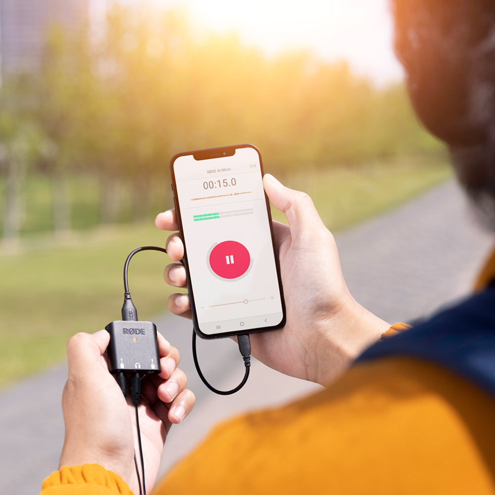 Rode AI Micro USB Microphone - Professional Studio-Quality Recording for Podcasting, Streaming & Voiceovers | Perfect for Content Creators & Gamers