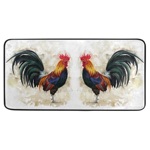 Watercolor Rooster 11