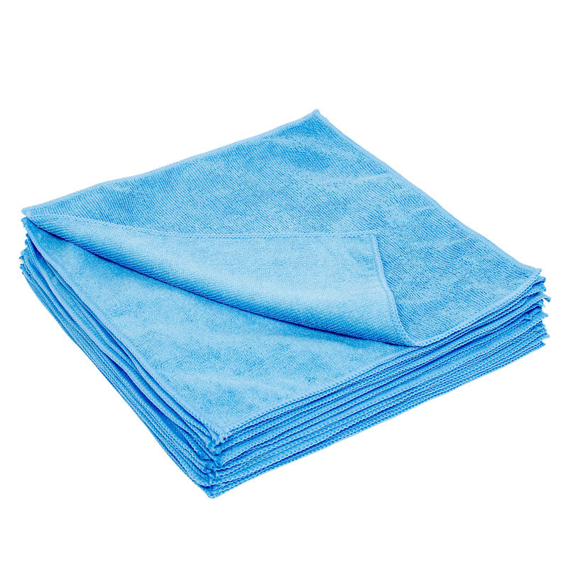 Premium Microfiber Terry Towels 12x12 Inches - Ultra Soft, Absorbent & Quick-Drying - Perfect for Gym, Spa, Travel & Home Use
