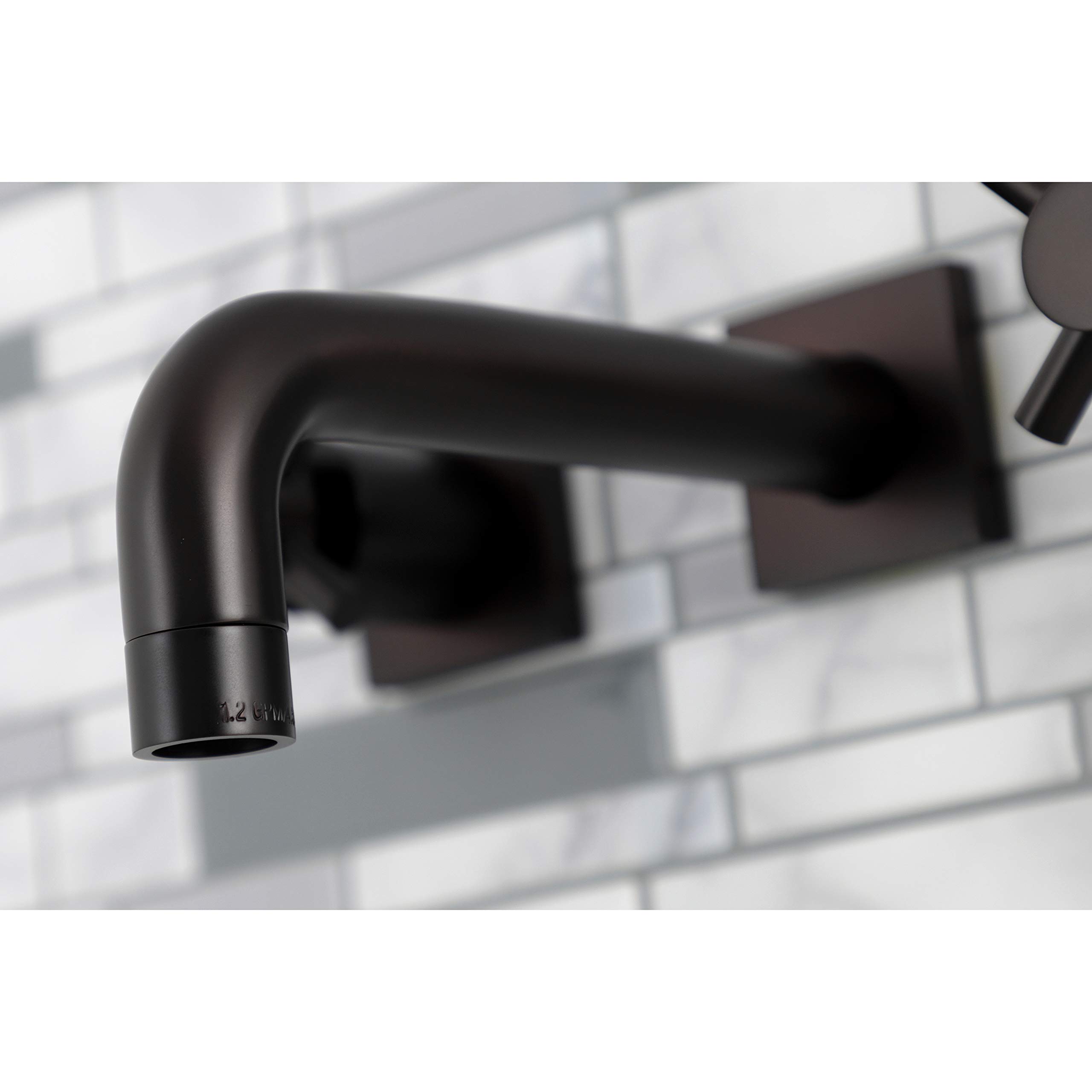 Kingston Brass KS6125DX Concord 8-Inch Widespread Bathroom Sink Faucet - Oil Rubbed Bronze Finish - 10